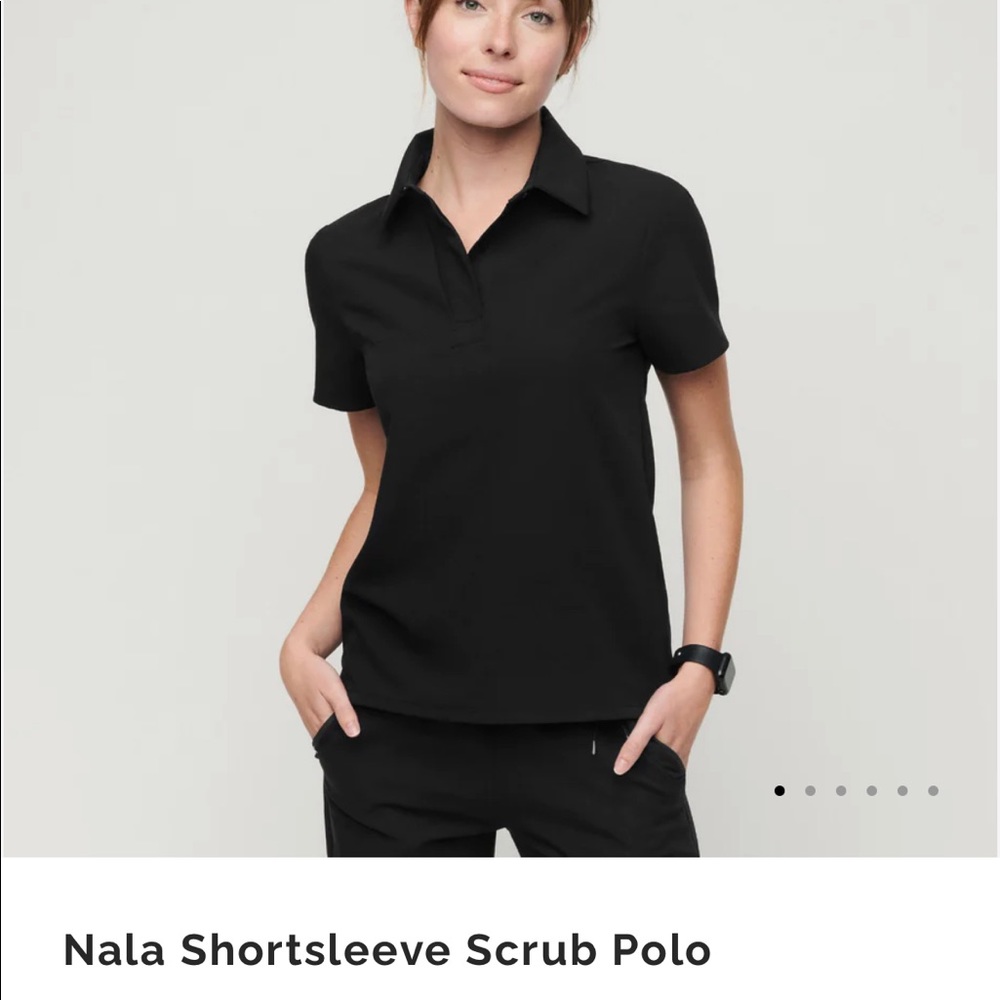 Black Scrub Top